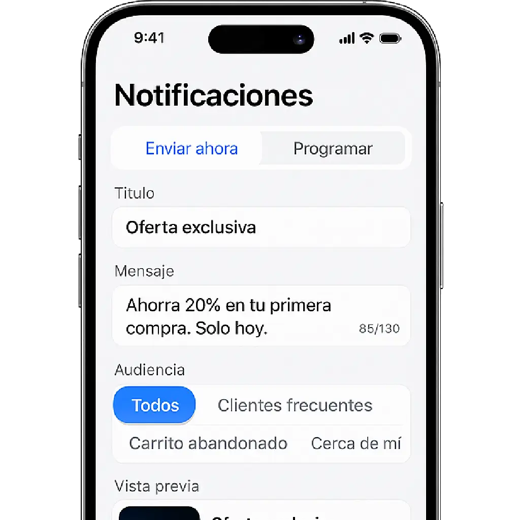 Advanced notifications