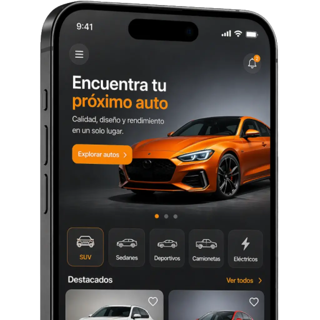 Car inventory catalog with filters