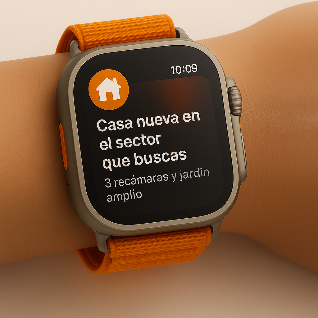 Notificaciones para prospectos y clientes