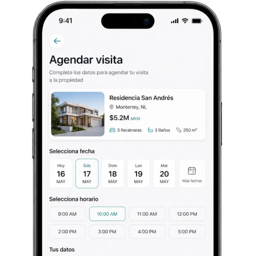 Agenda y contacto con clientes
