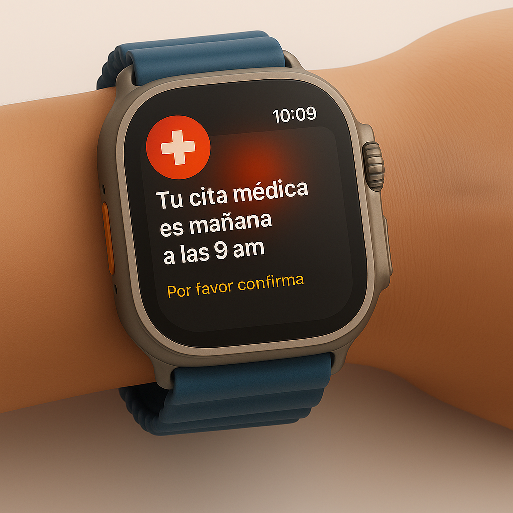 Recordatorios y notificaciones médicas
