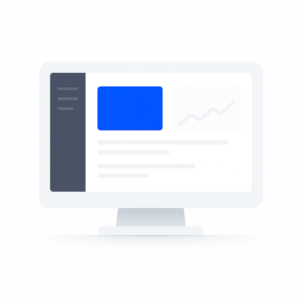 Panel administrativo web simple